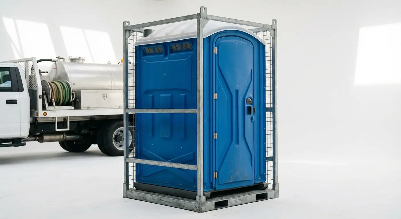 Crane-Liftable Portable Toilet Technical Specifications in Stafford, CT