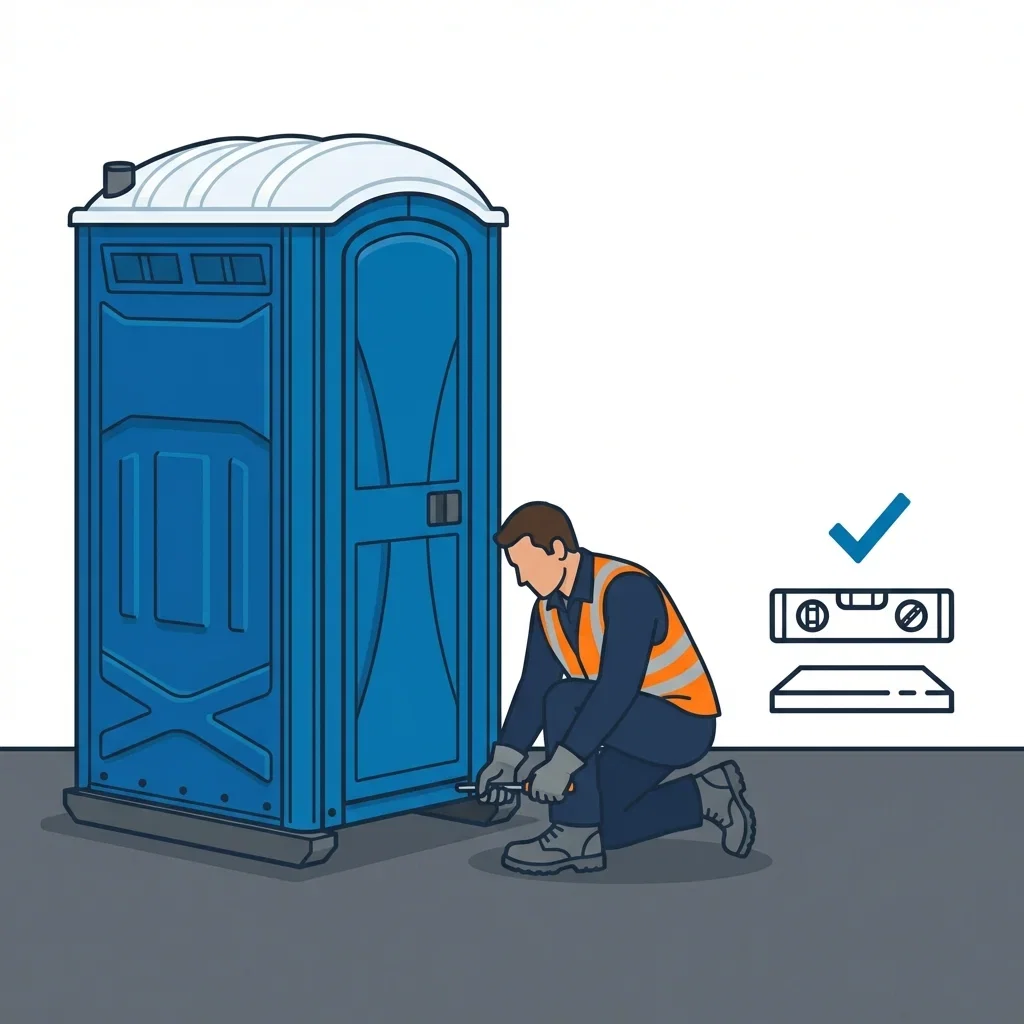 Infographic detailing flat floor entry safety indicators and symptoms in Stafford, CT